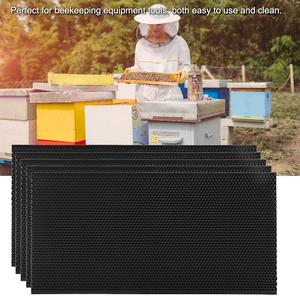 Auto Honning Bihive Rammer Biavl Kit - Bestøvningsboks & Bihive King Box (42,5 x 21 cm)