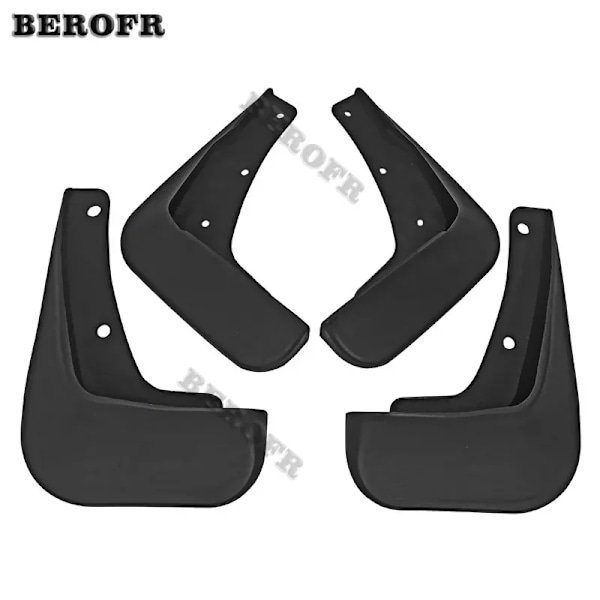 Vanliga Stänkskydd Fram och Bak för Mitsubishi Lancer EX 2010-2016 Sidokjol Stänkskydd Skärm Mudguard Hjulstyling