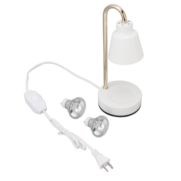 Aromaterapia sulava vahalamppu Mini säädettävä valovahasulatuslaite valkoinen makuuhuoneen koristekynttilä yövalo 110 V - 220 V US