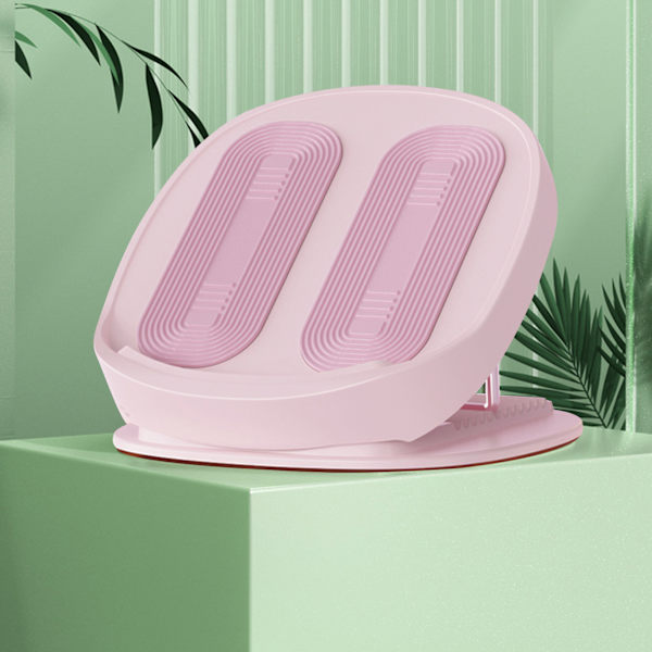 PP-kalvstretchbräda - Justerbar fotinversionssnedbräda för inomhusfitness i rosa med 15 positioner Pink