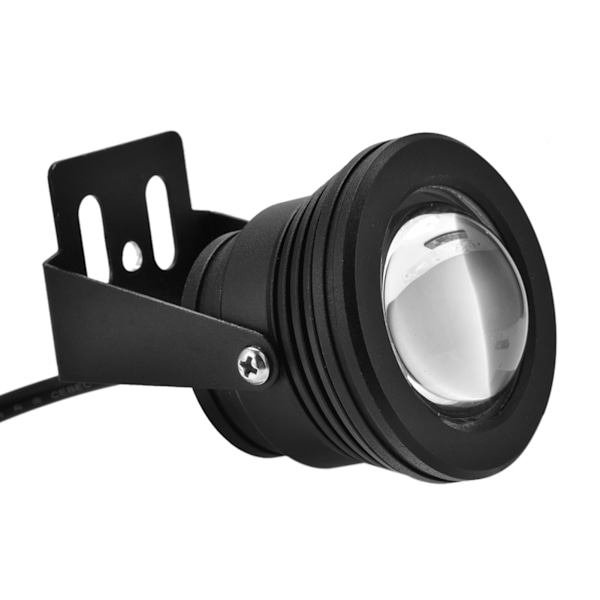 2V 10W RGB Vandtæt LED Spotlight til Akvarier, Pools og Haver - Sort Undervandslys