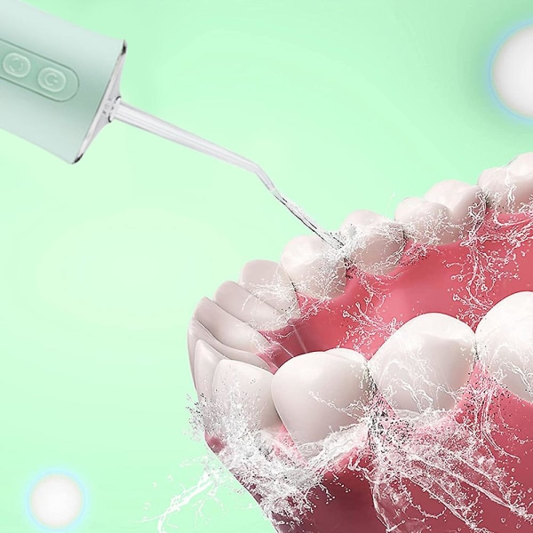 1 kpl johdoton vesihammaslanka-kannettava diy-hammaspuhdistusaine