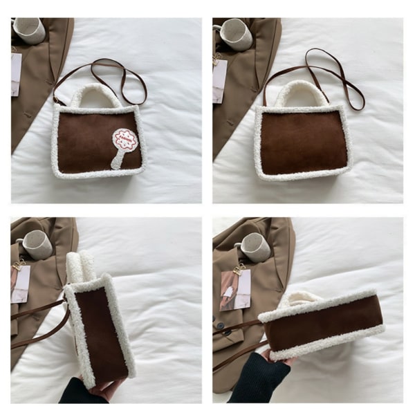 Olkalaukku Crossbody laukku RUSKEA Brown