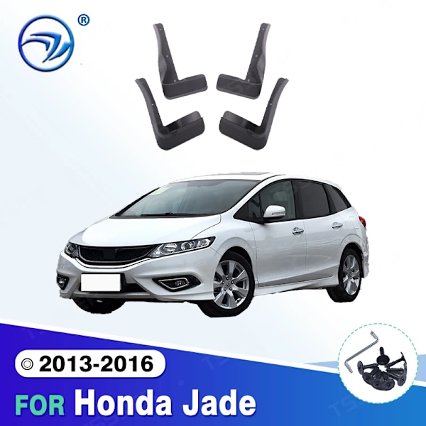 Til Honda Jade 2013-2016 2014 2015 Skærm Mudguard Mudderklapper Beskyttelse Stænklap Mudderbeskyttere Biltilbehør