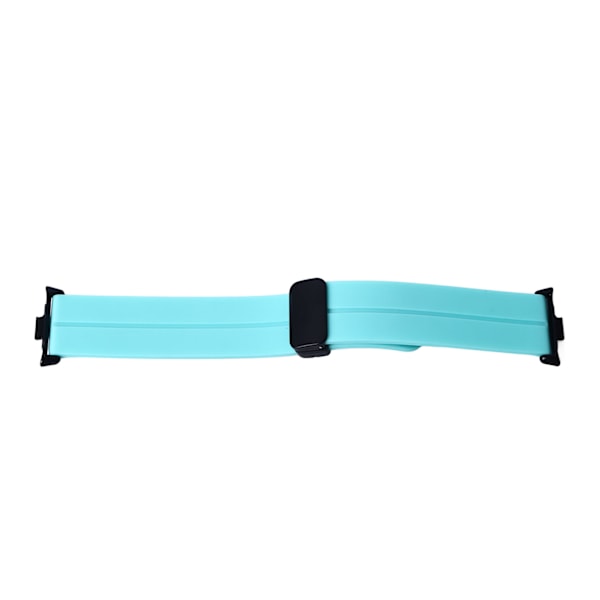 Mintgrøn Vandafvisende Silikon Magnetisk Foldbar Fleksibel Urrem til Mi Band 8 Pro