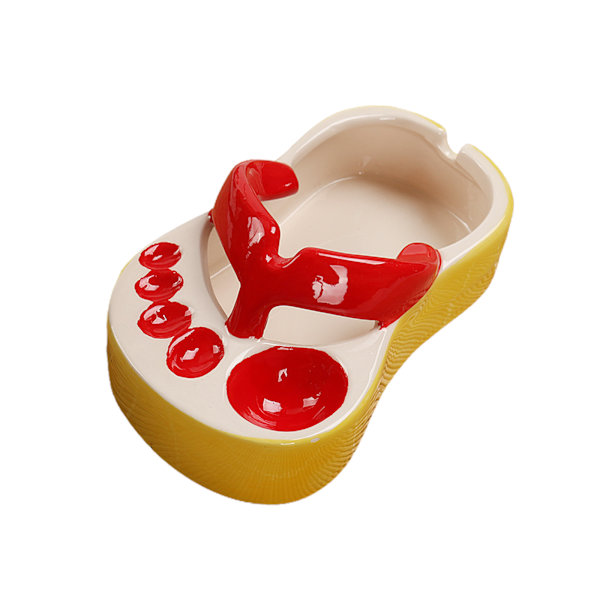 Sjov Keramisk Flip Flop Chip og Dip Stativ