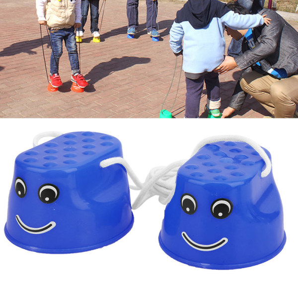 【Lixiang Store】 2 par fortykkede styltesko for barn balansetreningsutstyr for barn blå Blue 2 pairs