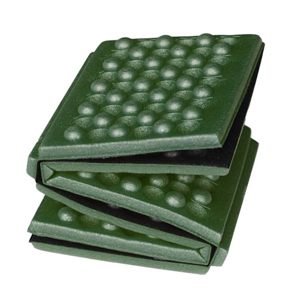 Kannettava Ulkokäyttöön Taitettava Vaahtomuovi Istuinalusta - Mehiläispesä 6-Taitettava Malli Vaellukselle, Oliivinvihreä, 15.4x11.2x0.4 tuumaa Green