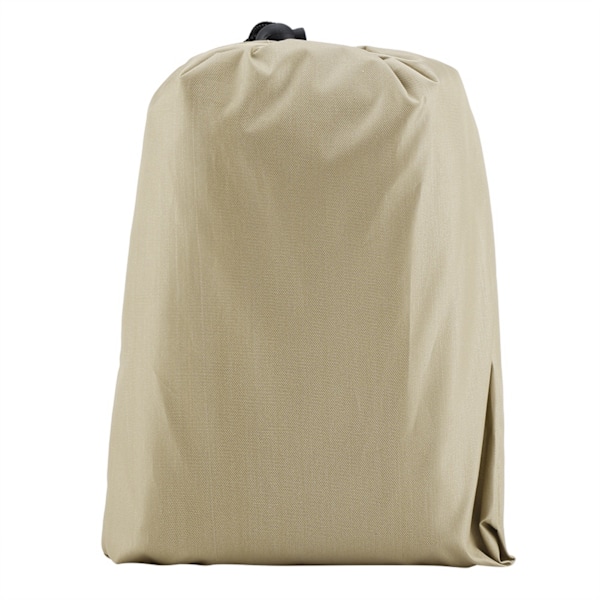 Pyöreä pöytä vedenpitävä pölysuoja ulkokäyttöön puutarhaan ja terassille (Beige)