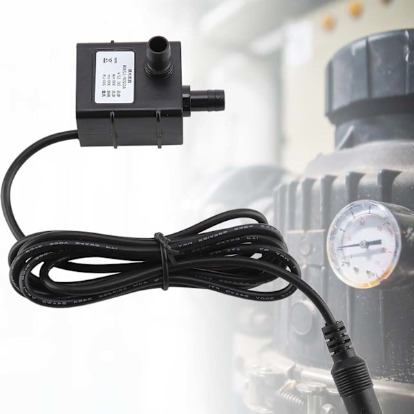 DC12V 3m Ultraljudsstyst 240L/H Borstlös Motor Submersible Vattenpump för Pool