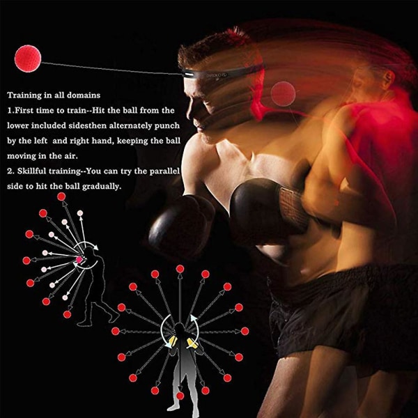 Boxer Reflex Speed ​​​​Punch Ball MMA Sanda Boxer Raising