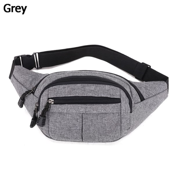 Vyötärö Rintapakkaus Crossbody Käsilaukut GREY grey