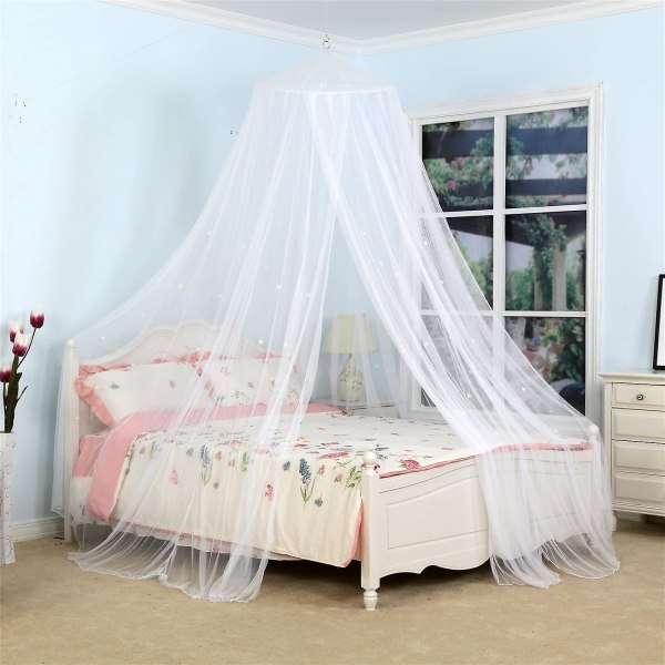 Children Bed Canopy Round Dome Nursery Decorations