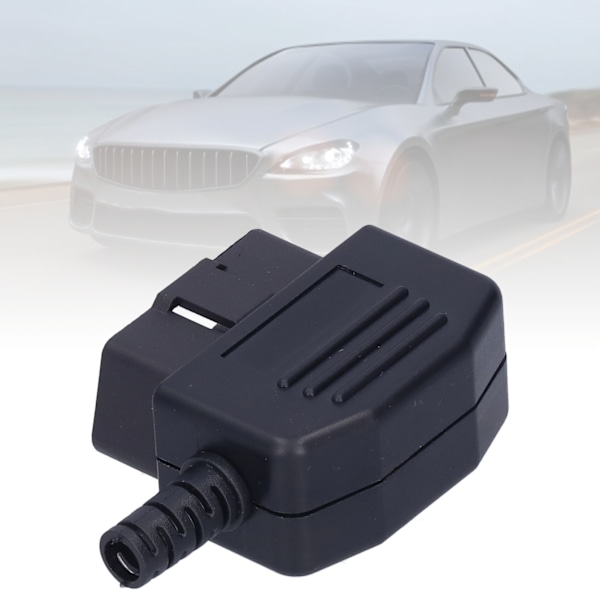 Universal 16-polig Han OBD2-kontakt Diagnostiskt Verktyg Adapter för De Flesta 24V-fordon
