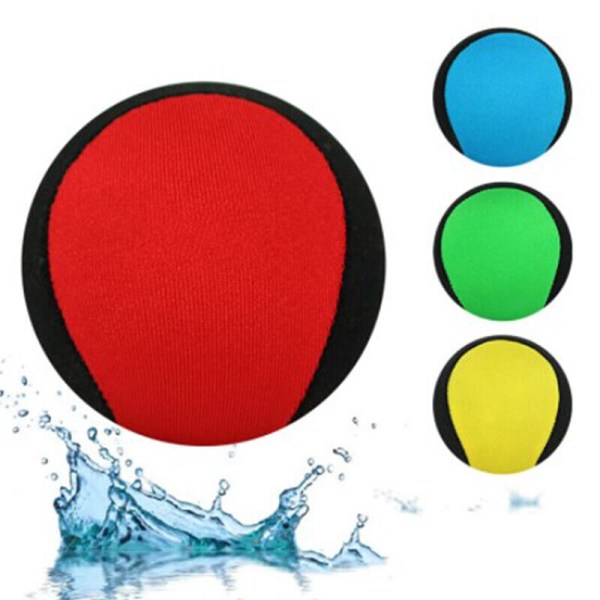2 vandstudsbolde Svømmebassinlegetøj Hoppebold red