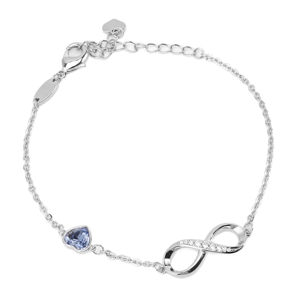 Snyggt och sofistikerat armband för kvinnor i elegant siffran 8-design - Perfekt present till födelsedagar eller årsdagar
