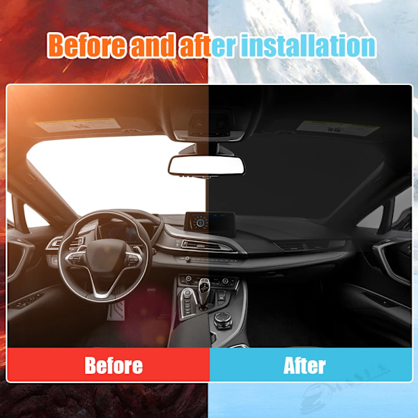 Solskydd för bilvindruta för Renault Koleos 2010-2018 2019 2020 2021 2022 2023 Tillbehör Reflektor Solskydd Erbjuder Skydd - För Koleos