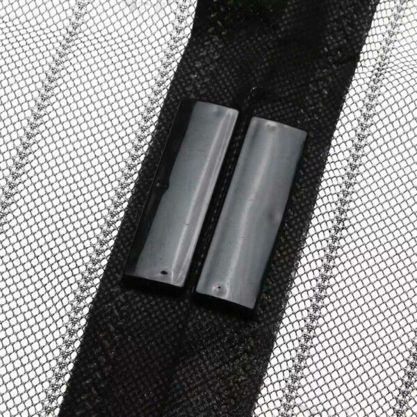 Magnetiskt Myggnät För Dörr - Myggnätsdörr med Magnet 210x100cm Svart svart black