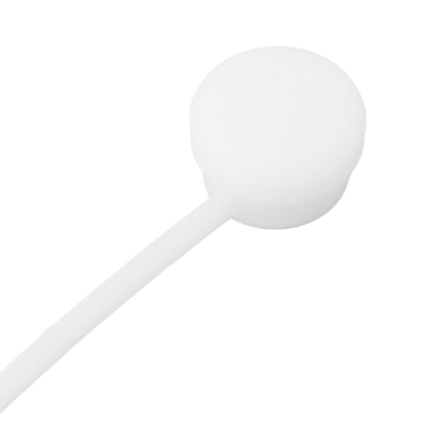 6 stk Silikonkopp Straw Stoppers - Gjenbrukbare Forseglede Dekkhetter for Kvadratiske og Runde Kopper - Transparent Lekkasjesikker Sett 6PCS Transparent