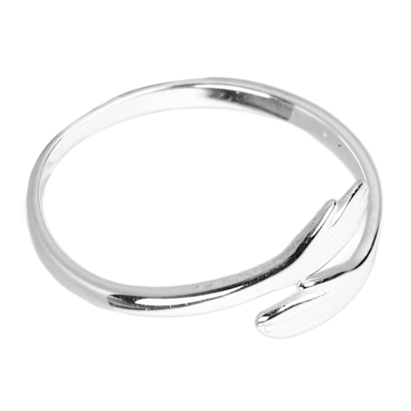 Säädettävät S925 Sterling Hopea Avoimet Halauksen Renkaat Pareille - Halauksen Rakkautta Tällä Viehättävällä Korulla