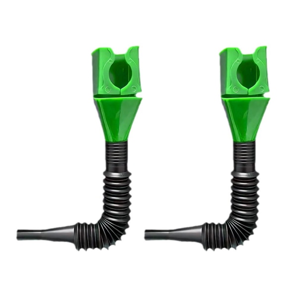 Joustava pikasuppilo tyhjennystyökalulle, joustava taitto useisiin tarkoituksiin Green 2pcs