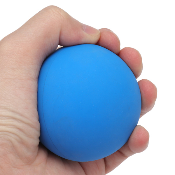 5 kpl 6 cm ympäristöystävällisiä pomppupalloja - Turvallisia kumisia käsiharjoituspalloja lapsille, täydellinen uima-altaisiin ja rannoille - Sininen väri 5pcs Blue