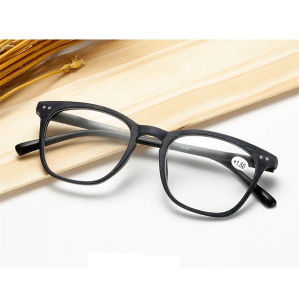 Stilfulde praktiske læsebriller med styrke Mörkblå +2.0