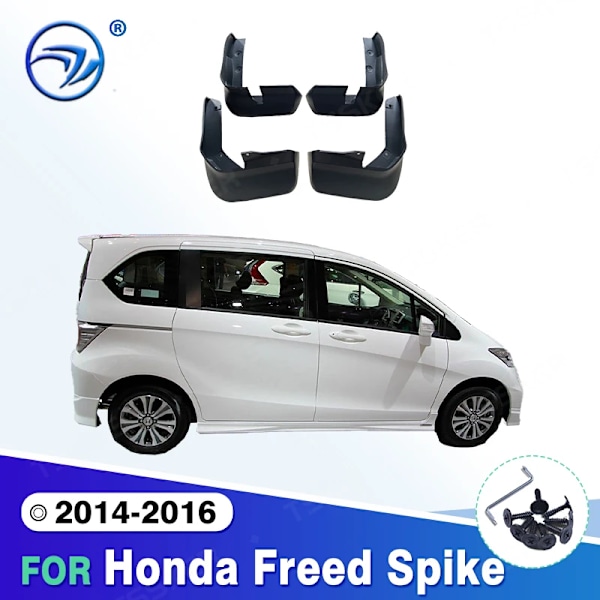 Til Honda Freed Spike 2014-2016 2015 Skærm Mudguard Mudderklapper Beskyttelse Stænklap Mudderbeskyttere Biltilbehør