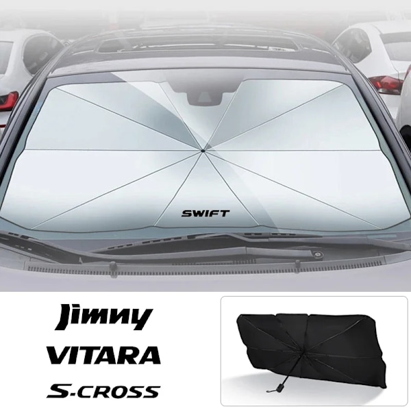 Auton etuosan varjostus Auton tuulilasin aurinkosuoja-sateenvarjo Suzuki Jimny Grand Vitara Equator Ignis Baleno Sx4 Swift Alto -tarvikkeille - Balenolle