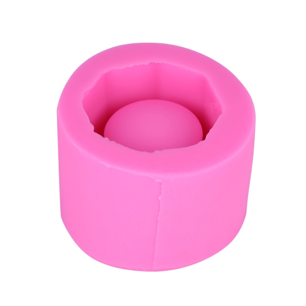 Silikonform for DIY Blomsterpotter: Hageplanter, Cementvase og Lysestake (BK1142) Pink