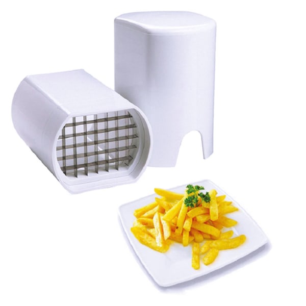 Potatisflis-skärare: Multifunktionell skärare för potatischips, pommes frites och grönsaksstavar - Ett oumbärligt verktyg för hemmaköket