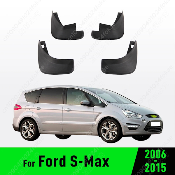Ford S-Max 2006-2015 Lokasuoja Mudguard Mud Flaps Guard Splash Flap Mudguards Autotarvikkeet