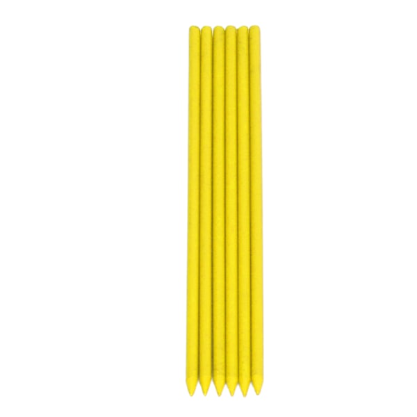 24 kpl Pitkän Keston Puusepän Kynäsuojat - 2,8 mm Grafiittilyijy Puuntyöstöön (Keltainen)