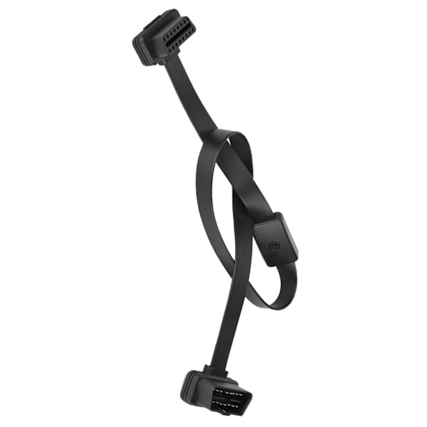 16-polet Han til Hun OBD2 Forlængerkabel Adapter med Tænd/Sluk-kontakt