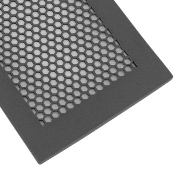2 kpl vauvan turvallisuus lattiaventtiilien suojia mustana - Suunniteltu estämään roskien, hiusten ja hyönteisten pääsy 2pcs Black
