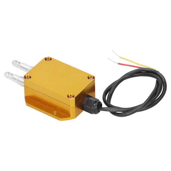 Gul Mikro Trykdifferenssensor - Vindtrykstransmitter, DC 24V, 4-20mA, 0-5 kPa