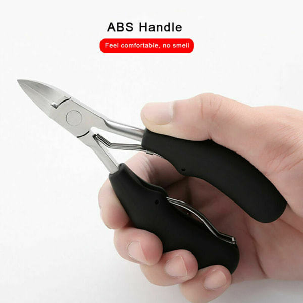 Tå Nagelklippare Cutters Chiropody Tool Sets Black