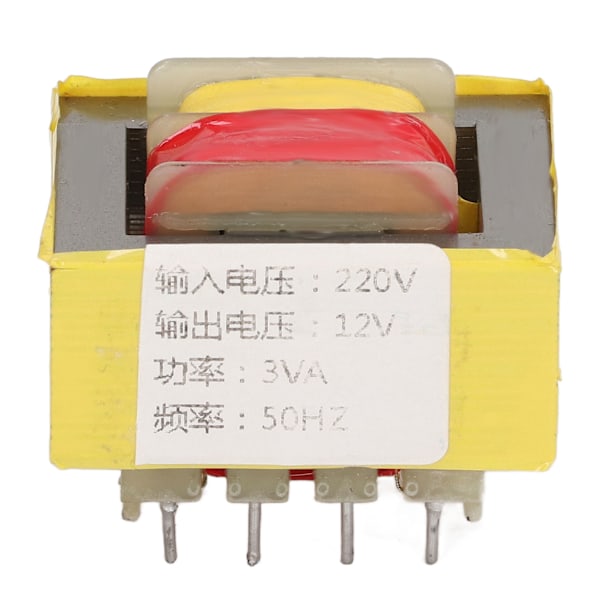 9-nastainen eristysmuuntaja, 50Hz, 3VA, 220V tulo, 12V lähtömoduuli