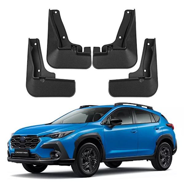 Stänkskydd för Subaru Crosstrek 2024-2025, Mud Flaps, Skärmar