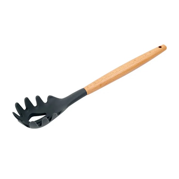 34-delt sæt af silikonespade, højtemperaturbestandig husholdnings-omrøringsspade, grydespade, køkkenudstyrssæt, suppeske - Spaghettiske