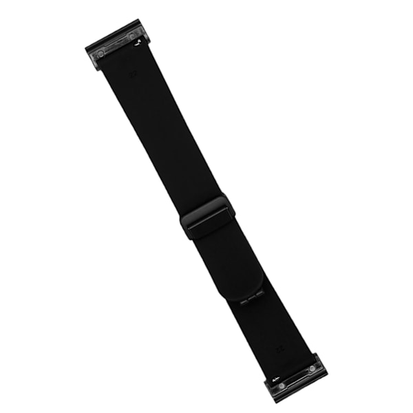 Hurtigudløsning Sort Silikon Urrem til Fenix 7X/6X/5X - 26mm Vandafvisende Design