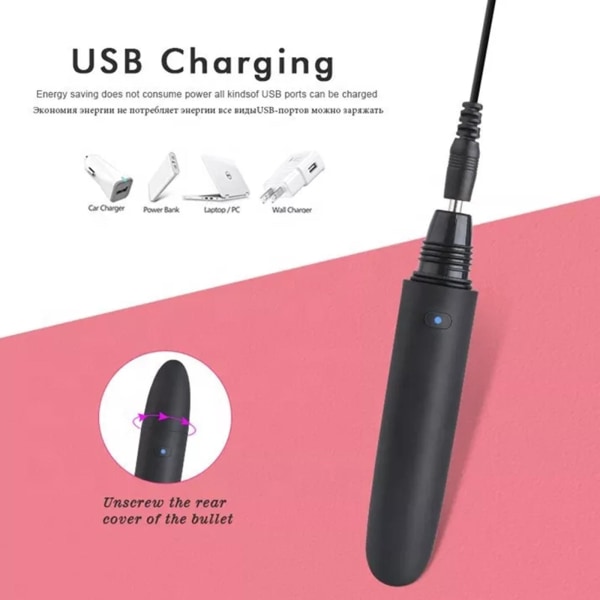 Elektrisk sminkborste 10 hastigheter vattentät USB laddning Vibrerande G