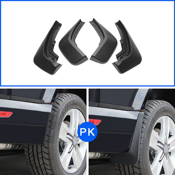 4X Stänkskydd Mud Flap Skydd För 2021 2022 Land Rover DISCOVERY V R-DYNAMIC