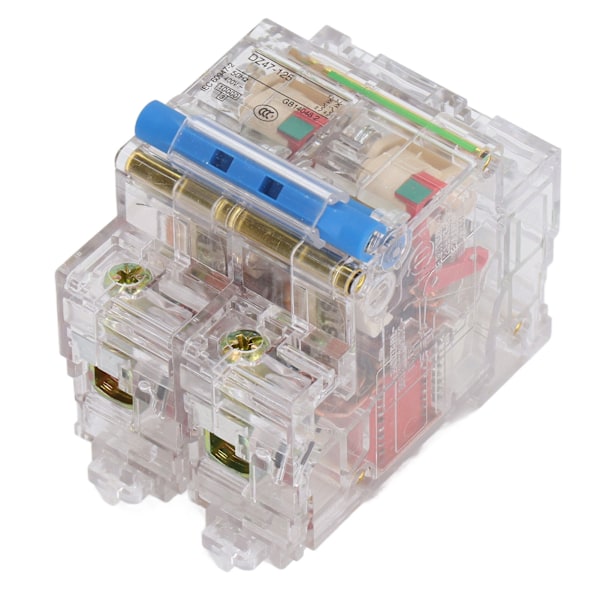 2-polet Transparent Høyfølsom Sikringsbryter for AC-systemer - 400V 80A med enkel observasjonsfunksjon