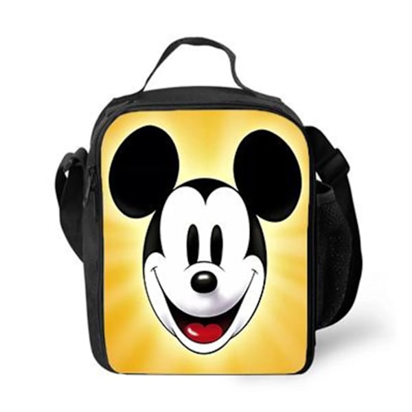 Børne madkasser Mickey Mouse Isoleret madkasse Studerende Termisk madtaske sæt til skole, picnic