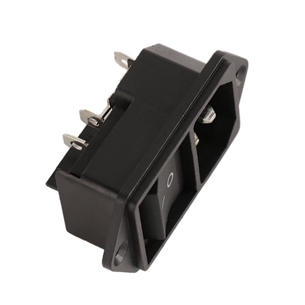 IEC320 C14 AC Virtajohdon Pistorasia 10A Kytkimellä