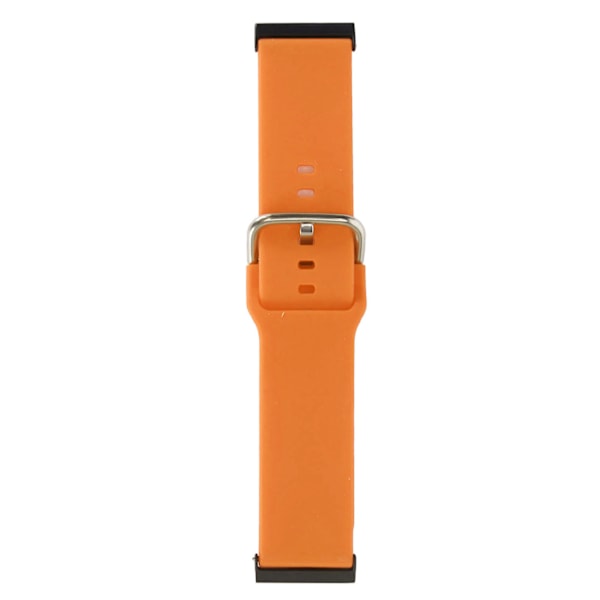 Justerbart Silikon Smartwatch Armband: Ersättningsrem för Suunto 7 (Orange)