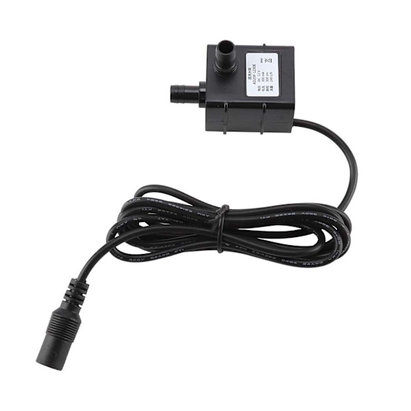 DC12V 3m Ultraljudsstyst 240L/H Borstlös Motor Submersible Vattenpump för Pool