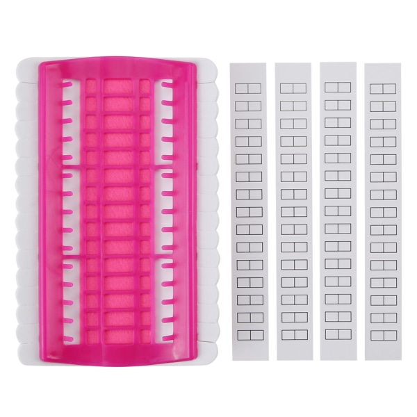 【Lixiang Store】 30-delt korssting nåleorganiser til opbevaring af syværktøj pink