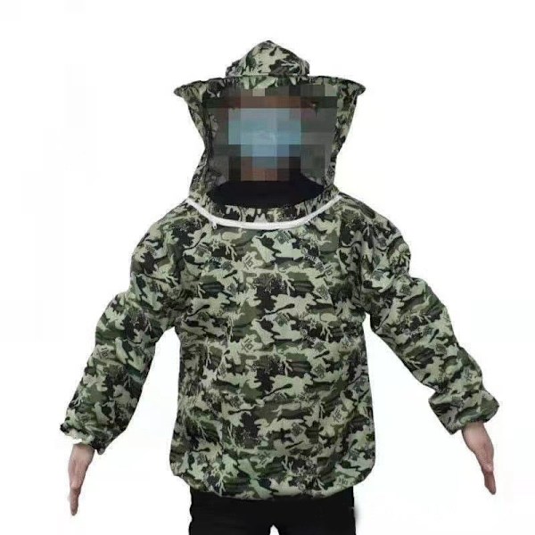 Ultralet Biavlsjakke med Slørhue til Junior Professionelle - 5-stjernet Camouflage Maksimal Beskyttelse